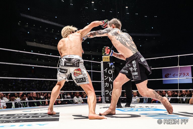 『超RIZIN.3』朝倉未来vs.平本蓮　©RIZIN FF