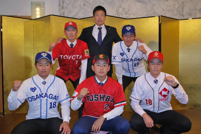 2016年、貴重なトヨタ自動車時代の源田　©JIJI PRESS