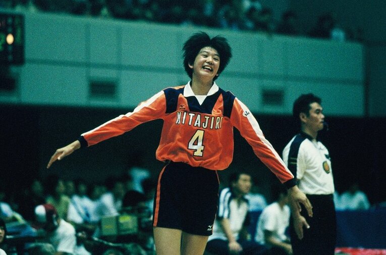 栗原恵 ／ photograph by AFLO SPORT