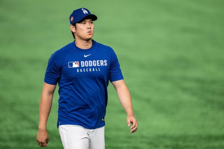 【最新フォト】MLB開幕シリーズ2025　大谷翔平らドジャース軍団は東京ドームでのびのびと調整　©︎Nanae Suzuki
