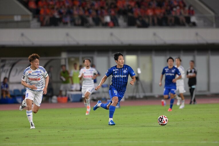 ナ・サンホ（2024年9月8日ルヴァンカップ準陣決勝・新潟戦）©FCMZ