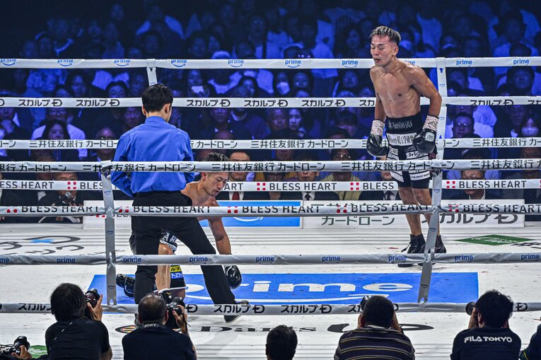 井上拓真vs.堤聖也（WBA世界バンタム級タイトルマッチ）©Takuya Sugiyama