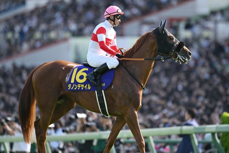 横山典弘がダノンデサイルの異変を察知し、競走除外となった皐月賞　©Keiji Ishikawa