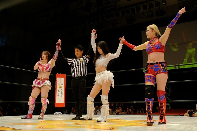 高校3年生の女子プロレスラー・心希（しんの）【スワイプするとそのほかの写真もご覧になれます】©Norihiro Hashimoto