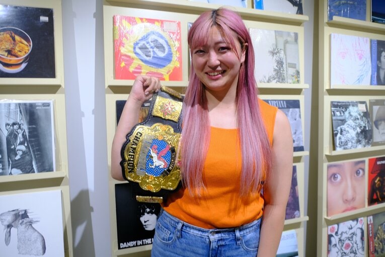 マリーゴールドの人気女子レスラー・後藤智香　©Norihiro Hashimoto
