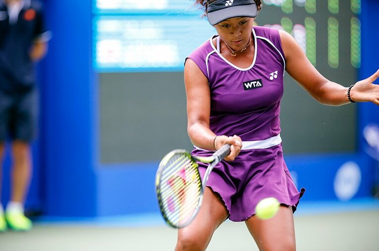 2014年の大坂なおみ ／ photograph by Naoto Akasaka/AFLO