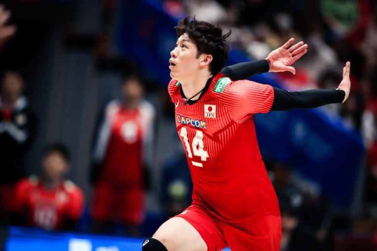 2023年ネーションズリーグ イラン戦　©︎FIVB