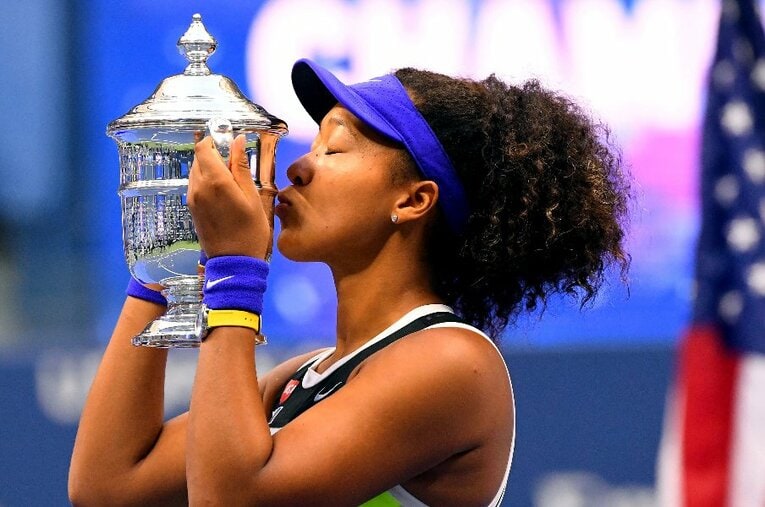 2年ぶり2回目の全米オープン制覇を成し遂げた大坂なおみ選手。 ／ photograph by AFLO