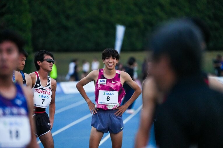 パリ五輪3000ｍ障害で日本勢初となるメダル獲得を目指す三浦　©Satoshi Wada