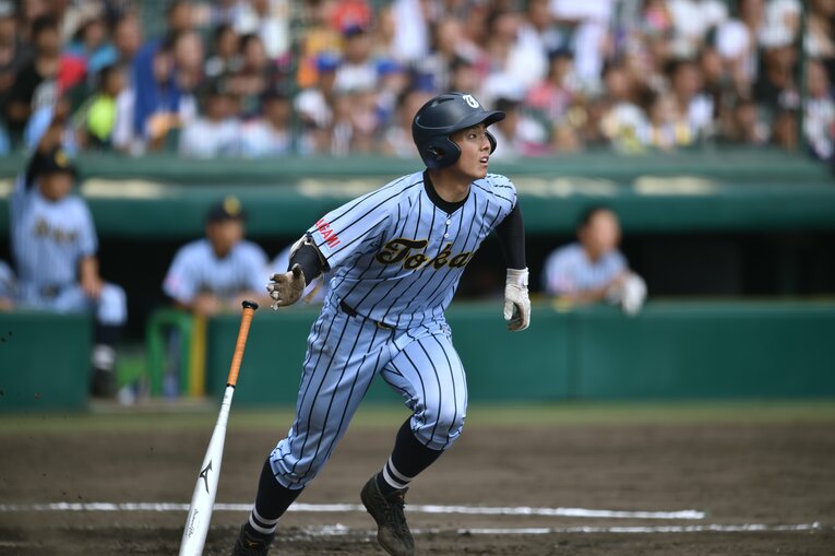 小笠原慎之介17歳、甲子園で　©︎Hideki Sugiyama