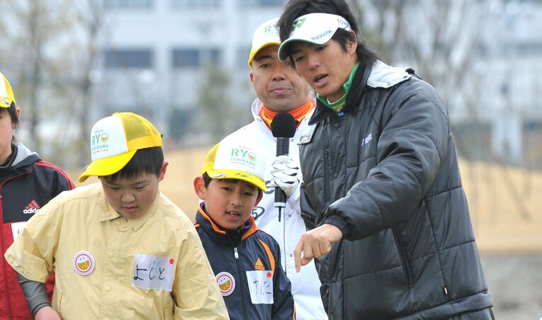 石川遼（2010年、ゴルフ教室）©︎Mami Yamada