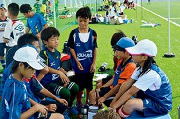 ポジションや作戦は自分たちで話し合って決めた。