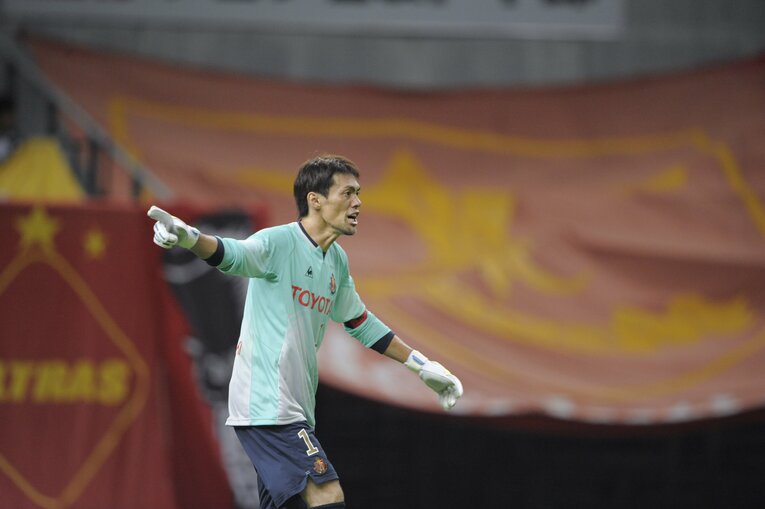 現役時代の楢崎正剛（2013年）©Miki Fukano