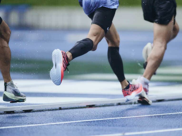 慶應大競走部の練習風景　©Yuki Suenaga