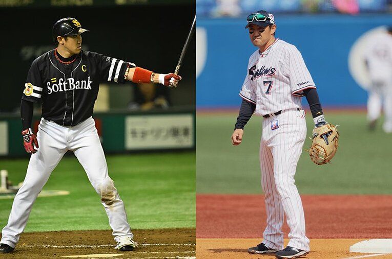 ソフトバンクからヤクルトに移っても、内川聖一の打撃技術は光り輝くはずだ ／ photograph by Naoya Sanuki/JIJI PRESS