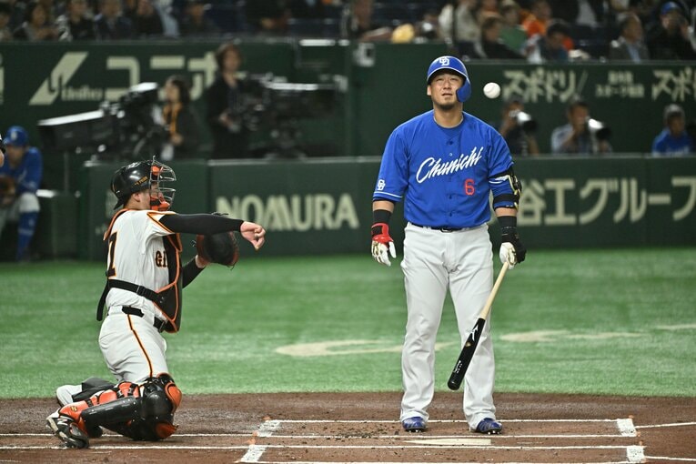 最新写真（4月24日、巨人対中日戦）　©Hideki Sugiyama