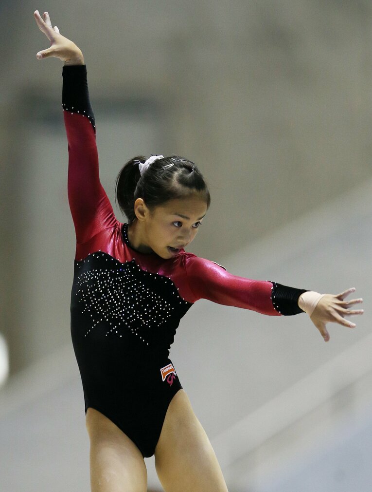 2012年の全日本体操　©JIJI PRESS