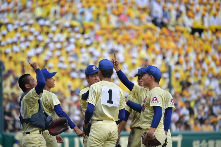 2019年夏の甲子園決勝　星稜高ー履正社　©︎Hideki Sugiyama