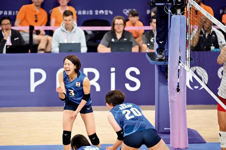 パリ五輪では代表キャプテンとして奮闘　©JMPA