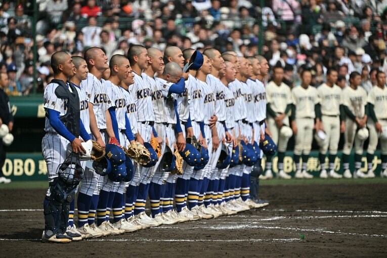 昨春のセンバツでは全国制覇も果たした健大高崎　©Hideki Sugiyama