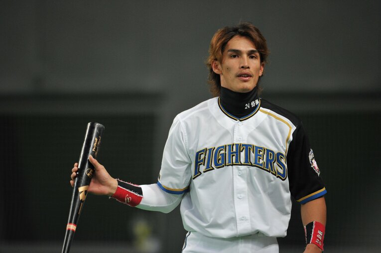 日本ハム時代の陽岱鋼（2010年撮影）　©BUNGEISHUNJU