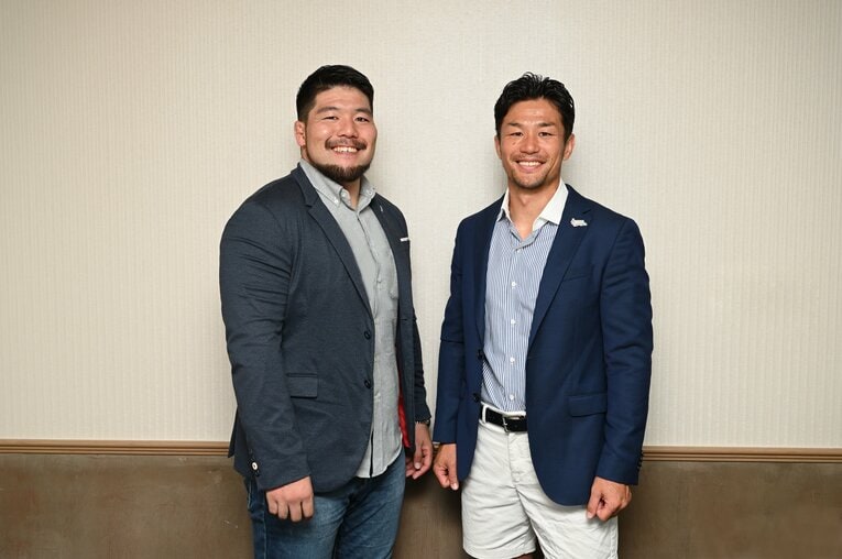 廣瀬俊朗との対談（2019年）©︎Keiji Ishikawa