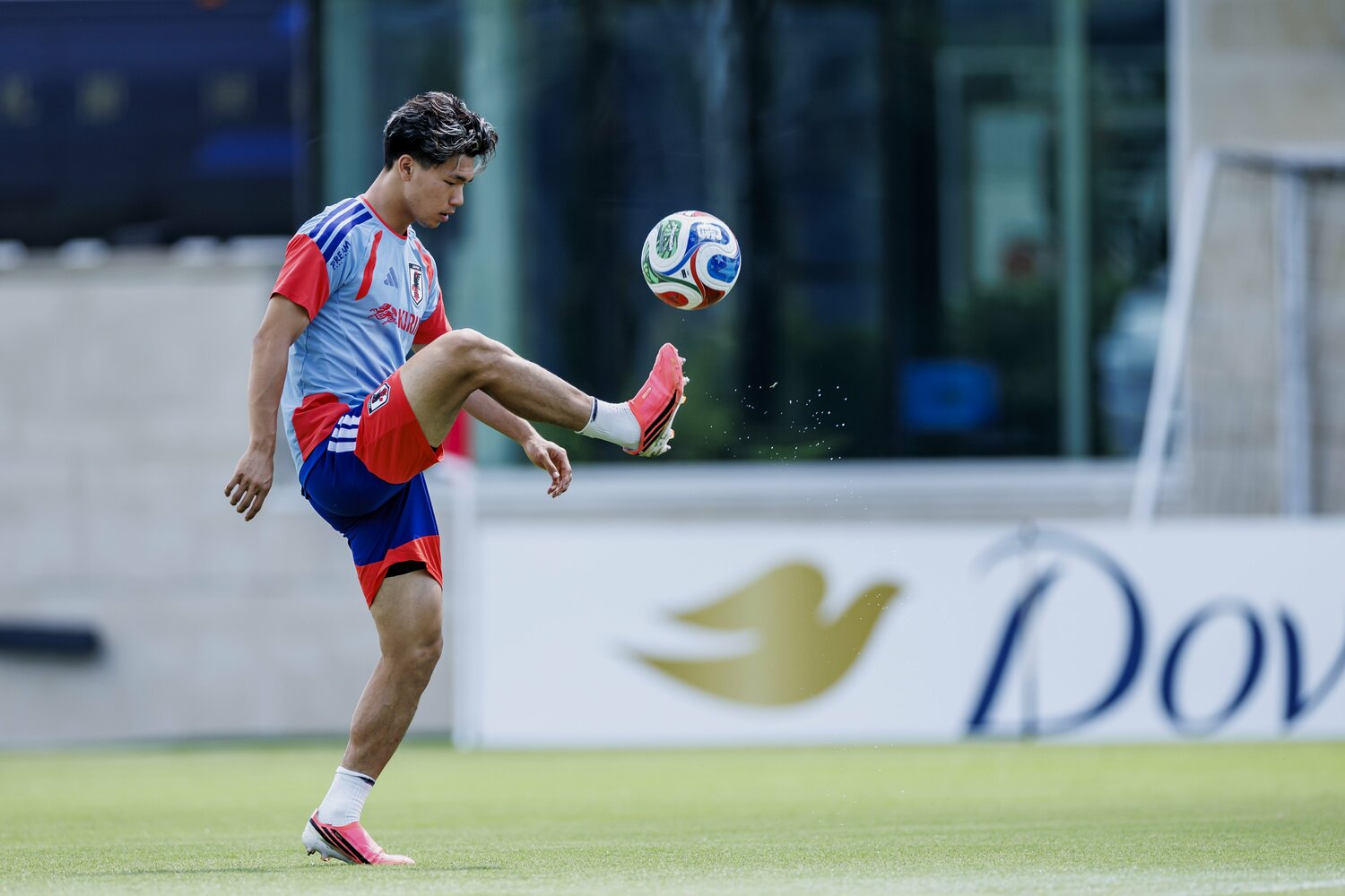 「日々の行ないの先に、試合の先に、ワールドカップがあると思ってやってきました」 ©️Kiichi Matsumoto/JMPA