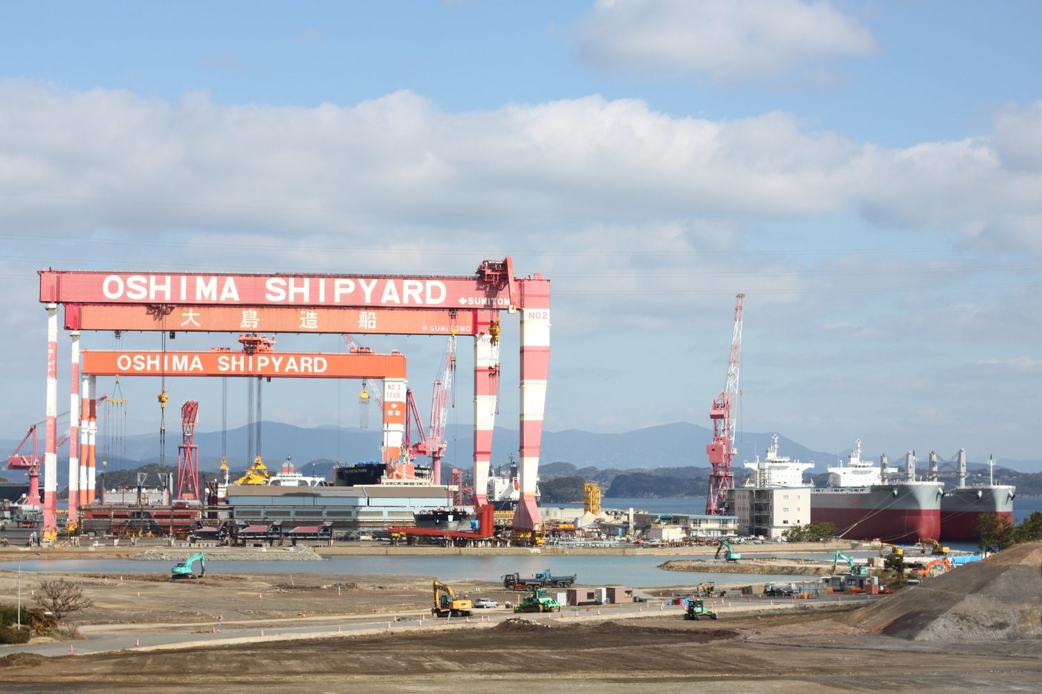 国内３位の大島造船所