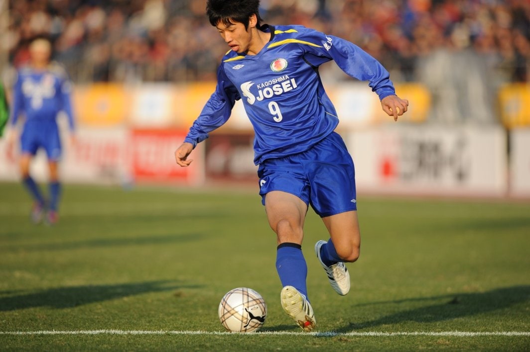 鹿児島城西時代の大迫勇也　©Naoya Sanuki