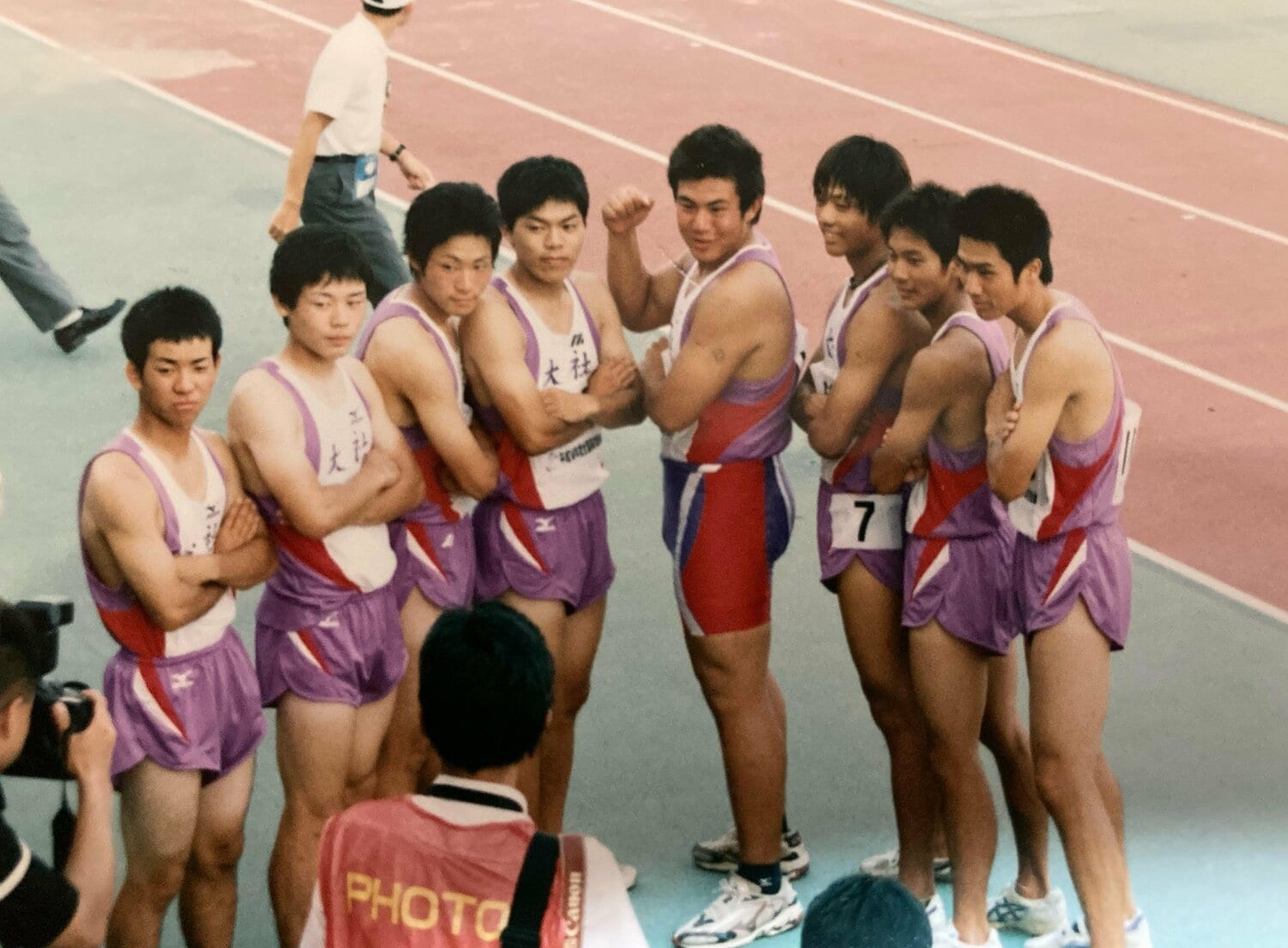 全員が島根県内出身の「普通の選手たち」だったという当時の大社／取材対象者提供