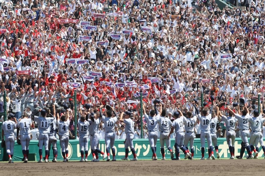 京都国際アルプスに“たった1人”の吹奏楽部員「米津玄師の『Lemon』で練習する中学生」甲子園で聞いた“野球応援への本音”「もったいない！」＜Number Web＞ photograph by JIJI PRESS