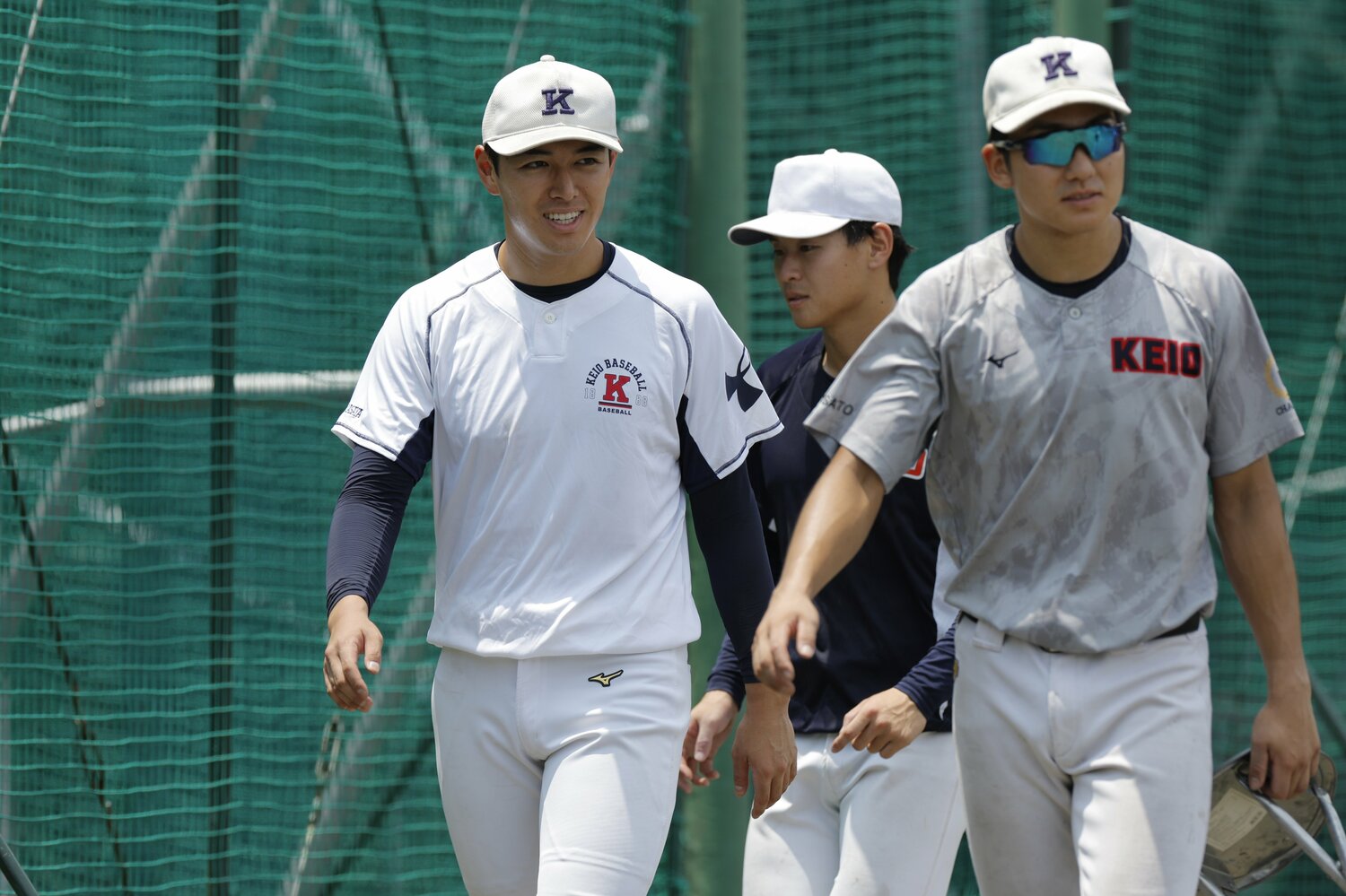 慶應大4年・清原正吾（左／21歳） ©Shigeki Yamamoto