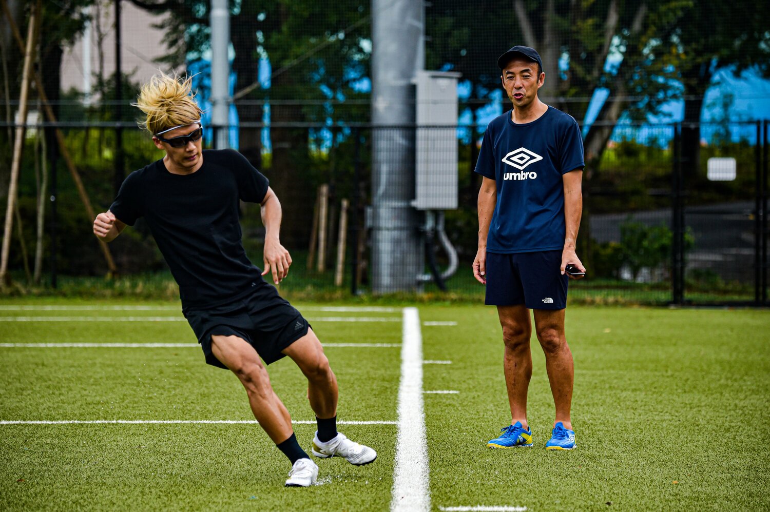 事故から約4カ月後の2020年9月、復帰に向けてトレーニングを重ねる松本光平　©Tetsuichi Utsunomiya