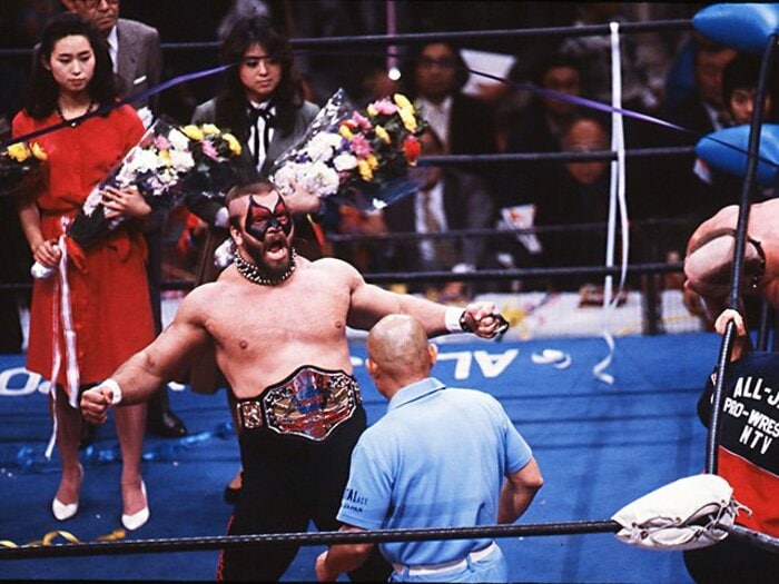 アニマル・ウォリアー死去　3年前に語っていた「運命的だった」ザ・ロード・ウォリアーズ結成秘話＜Number Web＞ photograph by Moritsuna Kimura/AFLO