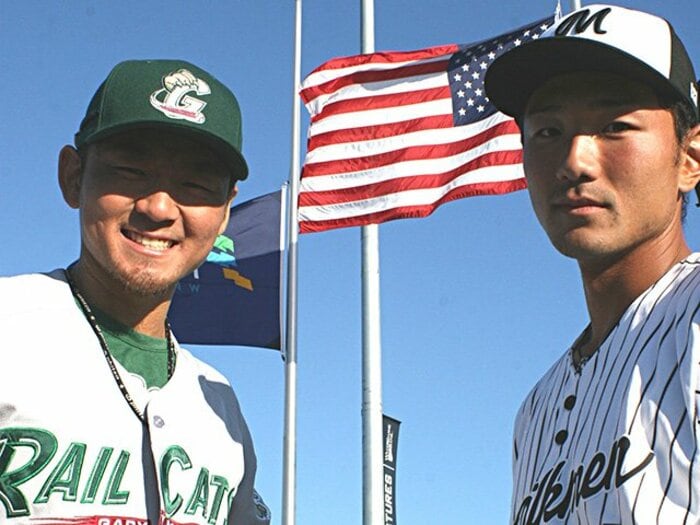 「マイナーを目指す」2人の日本人。高校で芽が出ず、アメリカに渡って。＜Number Web＞ photograph by Katsushi Nagao
