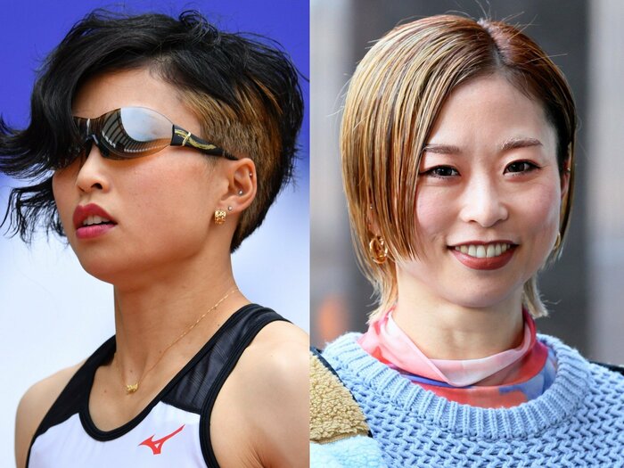 「競技に支障が出ることはしない」がポリシー…陸上界の“オシャレ番長”だった和田麻希（37歳）が学生選手のメイク禁止に「一理ある」と思うワケ＜Number Web＞ photograph by L)AFLO、R)Shigeki Yamamoto