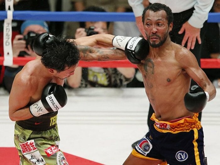 相手が強い程、山中慎介も強くなる。V9のモレノ戦で引き出された“新技”。＜Number Web＞ photograph by AFLO