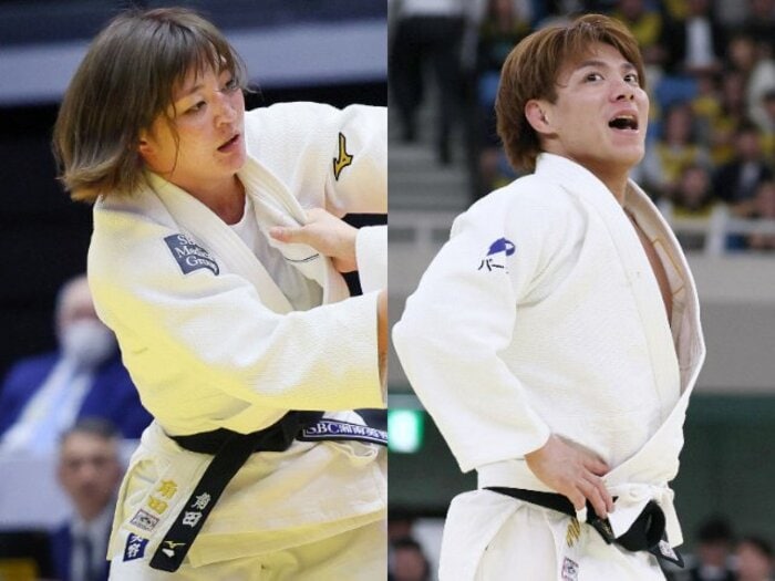 「50キロ以上の体重差」でも…角田夏実と阿部一二三の“体重無差別”挑戦はなぜ熱狂を生んだ？ 軽量級人気選手のコメントに共通した“ある言葉”＜Number Web＞ photograph by JIJI PRESS