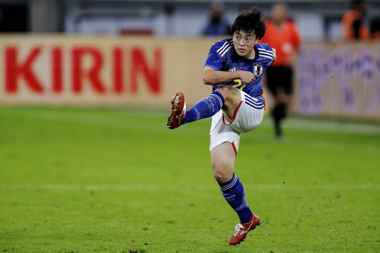 E-1選手権でMVPを獲得し、エクアドル戦でも見せ場を作った相馬勇紀がW杯メンバーに滑り込んだ　©Kiichi Matsumoto