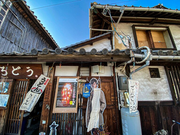 古い街並みを残した鞆の浦は、さまざまな作品の舞台となっている