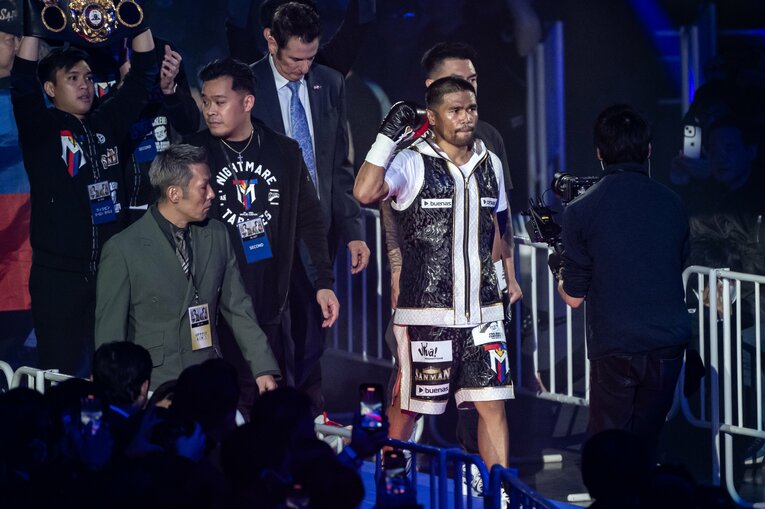 2023年12月26日、井上尚弥vs.マーロン・タパレス（スーパーバンタム級4団体王座統一戦）©Takuya Sugiyama