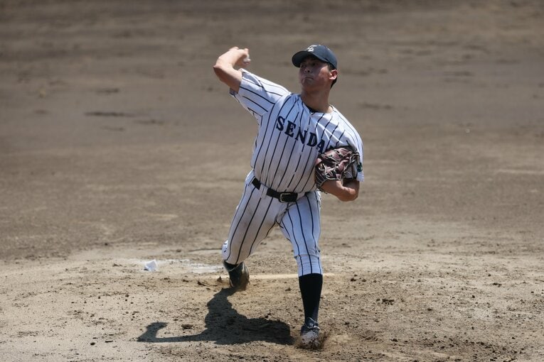 今年6月、大学ジャパン候補の合宿での佐藤幻瑛　©Shigeki Yamamoto