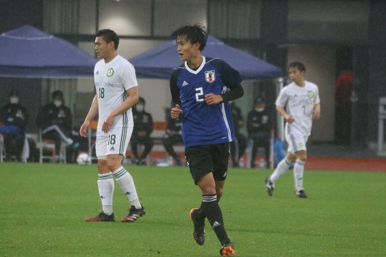 U-17日本代表で中核を担う大迫塁（神村学園2年）©Takahito Ando