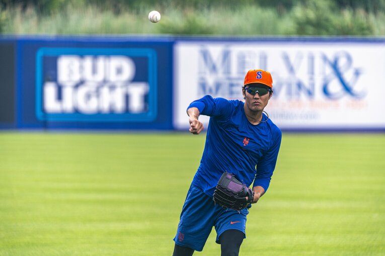 藤浪晋太郎について「人と違う手の長さとかあると、人にはわからない部分もある」 ©Takuya Sugiyama