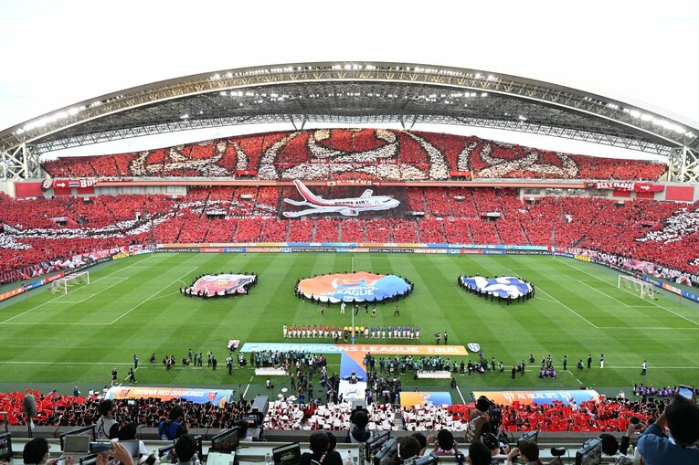 ACL決勝セカンドレグ、飛行機が!!（4／全6枚）　©AFC