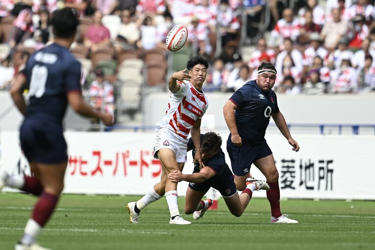 第二次エディー・ジョーンズHC体制の初陣となったイングランド戦　©Asami Enomoto