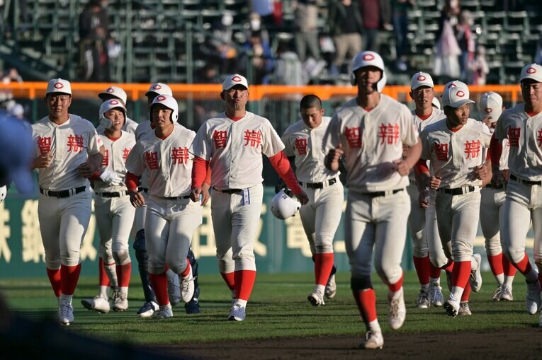 春のセンバツは出場したものの初戦敗退だった智弁和歌山　©︎Hideki Sugiyama