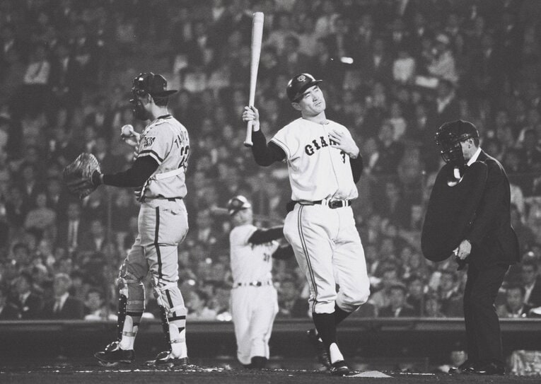 現役時代の長嶋茂雄　　©BUNGEISHUNJU