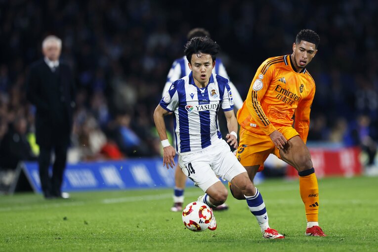 今季の久保はソシエダで50試合超の公式戦でプレーした　©Daisuke Nakashima