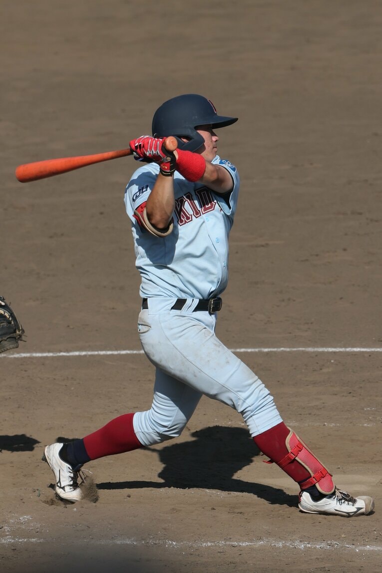 広島から3位指名を受けた勝田。163cmの身長は入団すればNPB最小となる　©Shigeki Yamamoto